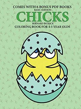 portada Coloring Books for 7+ Year Olds (Chicks) (in English)