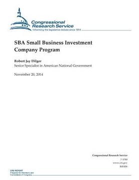 portada SBA Small Business Investment Company Program (en Inglés)