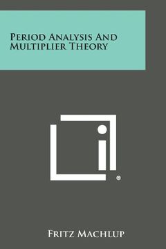 portada Period Analysis and Multiplier Theory