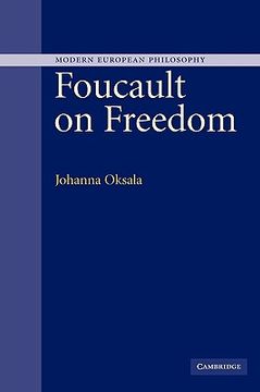 portada Foucault on Freedom (Modern European Philosophy) (in English)