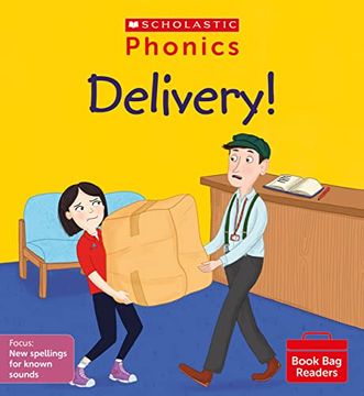 portada Phonics Readers: Delivery! (Set 11). Decodable Phonic Reader for Ages 4-6 Exactly Matches Little Wandle Letters and Sounds Revised? Phase 5. (Phonics Book bag Readers)