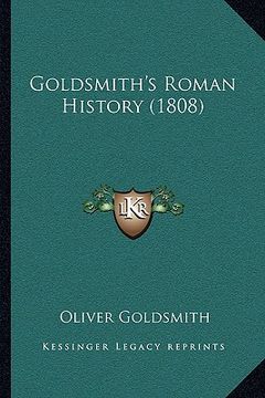 portada goldsmith's roman history (1808) (en Inglés)