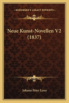 portada Neue Kunst-Novellen V2 (1837) (en Alemán)