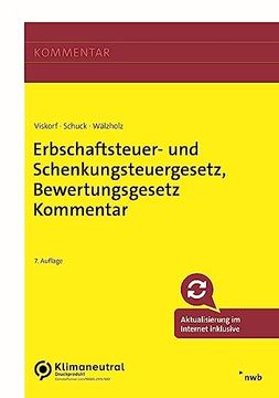 portada Erbschaftsteuer- und Schenkungsteuergesetz, Bewertungsgesetz Kommentar (en Alemán)