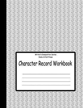 portada Character Record Workbook (en Inglés)