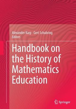 portada Handbook on the History of Mathematics Education (en Inglés)
