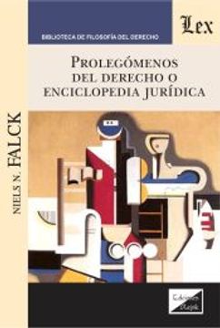 portada Prolegómenos del Derecho o enciclopedia jurídica