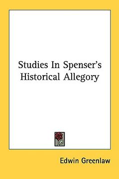 portada studies in spenser's historical allegory (en Inglés)
