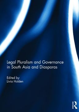 portada Legal Pluralism and Governance in South Asia and Diasporas (en Inglés)