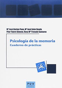 portada Psicología de la memoria: Cuaderno de prácticas (Educació. Laboratori de Materials)
