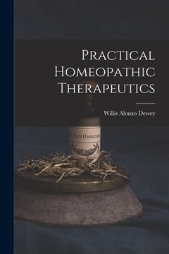 portada Practical Homeopathic Therapeutics (en Inglés)