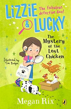portada Lizzie and Lucky: The Mystery of the Lost Chicken (Lizzie and Lucky, 4)