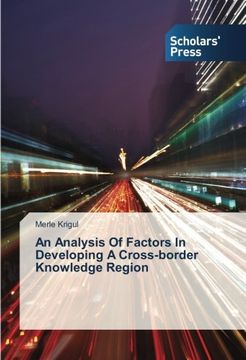 portada An Analysis Of Factors In Developing A Cross-border Knowledge Region