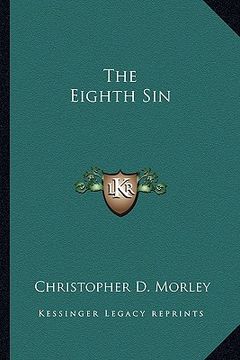 portada the eighth sin the eighth sin (in English)