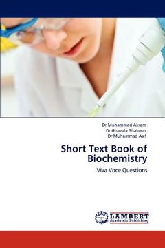 portada short text book of biochemistry (en Inglés)