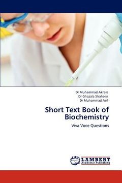 portada short text book of biochemistry