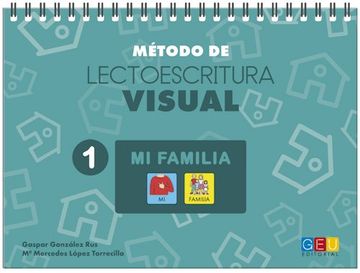 portada Método de Lectoescritura Visual 1 - mi Familia
