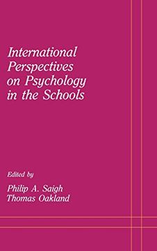 portada International Perspectives on Psychology in the Schools (School Psychology Series)