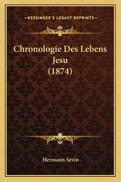 portada Chronologie Des Lebens Jesu (1874) (en Alemán)