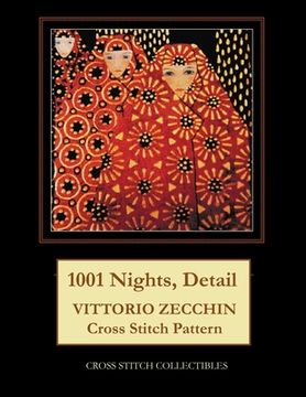 portada 1001 Nights, Detail: Vittorio Zecchin Cross Stitch Pattern