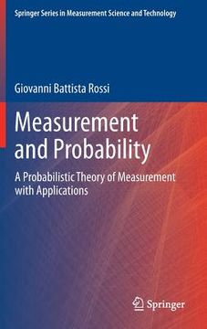 portada Measurement and Probability: A Probabilistic Theory of Measurement with Applications (en Inglés)