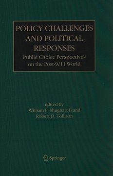 portada policy challenges and political responses: public choice perspectives on the post-9/11 world (in English)