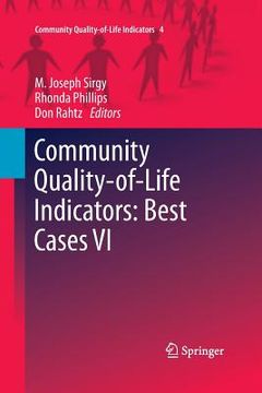 portada Community Quality-Of-Life Indicators: Best Cases VI (en Inglés)