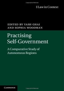 portada Practising Self-government: A Comparative Study Of Autonomous Regions (law In Context) (en Inglés)
