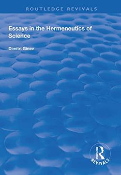 portada Essays in the Hermeneutics of Science (Routledge Revivals) 