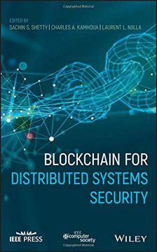 portada Blockchain for Distributed Systems Security (en Inglés)