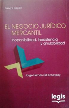 portada El Negocio Juridico Mercantil (in Spanish)