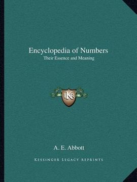 portada encyclopedia of numbers: their essence and meaning (en Inglés)