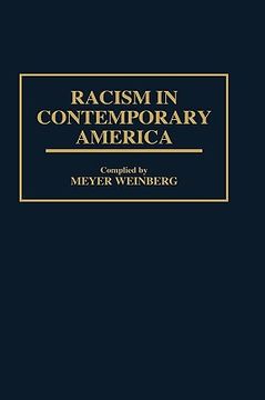 portada racism in contemporary america (en Inglés)