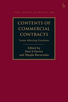 portada Contents of Commercial Contracts: Terms Affecting Freedoms (in English)