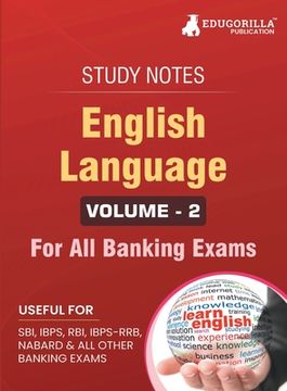 portada English Language (Vol 2) Topicwise Notes for All Banking Related Exams A Complete Preparation Book for All Your Banking Exams with Solved MCQs IBPS Cl (in English)