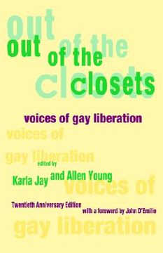 portada out of the closets: voices of gay liberation (in English)