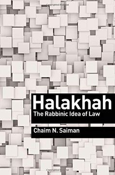 portada Halakhah: The Rabbinic Idea of law (Library of Jewish Ideas) (in English)