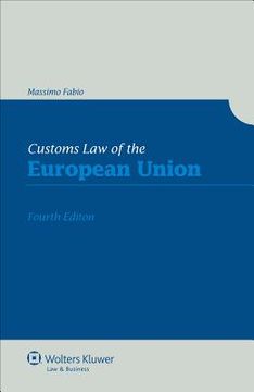 portada customs law of the european union, 2012 rev