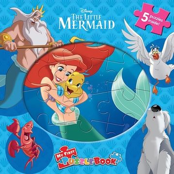 portada Disney Little Mermaid Classic My First Puzzle Book (en Inglés)