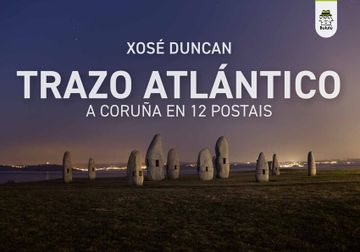 portada Trazo Atlántico (a Coruña en 12 Postais) (in Galician)