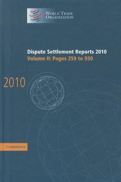 portada dispute settlement reports 2010