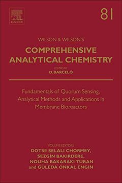portada Fundamentals of Quorum Sensing, Analytical Methods and Applications in Membrane Bioreactors, Volume 81 (Comprehensive Analytical Chemistry) (en Inglés)