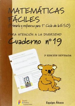 portada Matemáticas fáciles 19. Primaria (in Spanish)