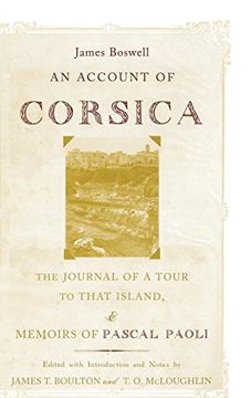 portada An Account of Corsica, the Journal of a Tour to That Island; And Memoirs of Pascal Paoli (in English)