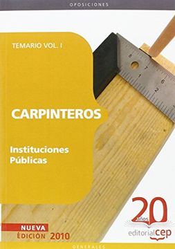 portada Carpinteros Instituciones Públicas. Temario Vol. I. (Colección 1161)