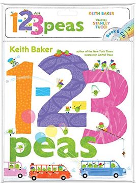 portada 1-2-3 Peas: Book & cd (in English)
