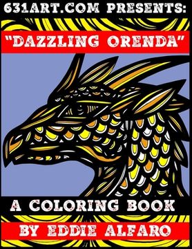 portada Dazzling Orenda: A Coloring Book (en Inglés)