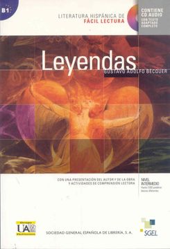 portada Leyendas: Literatura Hispánica de Fácil Lectura (Literatura Hispanica de Facil Lectura) (in Spanish)