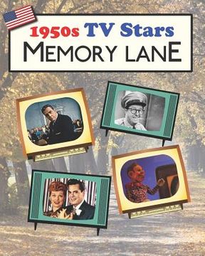 portada 1950s TV Stars Memory Lane: Large print (US Edition) picture book for dementia patients (en Inglés)