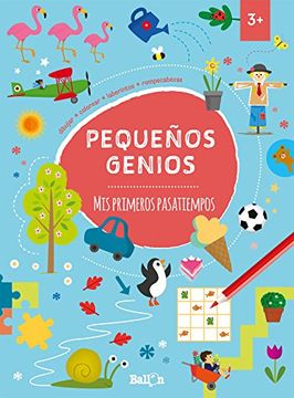 portada Pequeños Genios - mis Primeros Pasatiempos +3 (in Spanish)